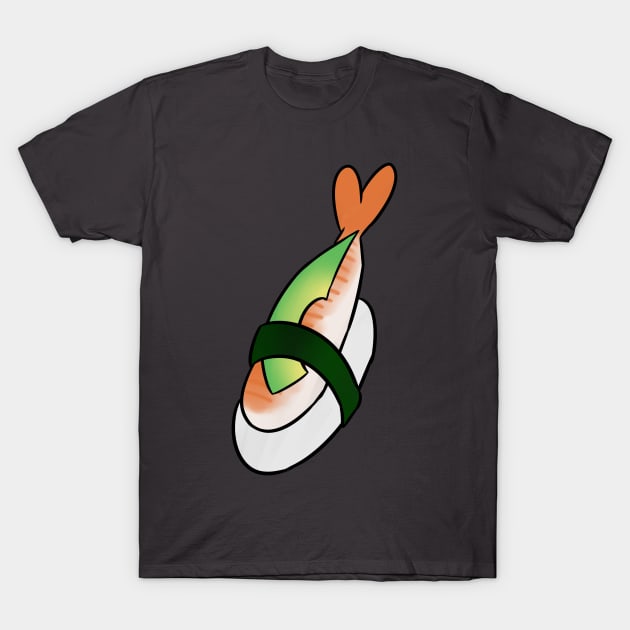 Ebi Sushi T-Shirt by GadzooksTD